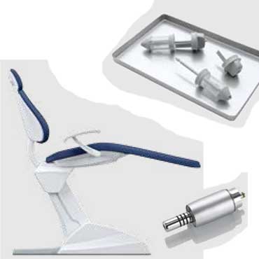 Opciones de los equipos dentales KDM